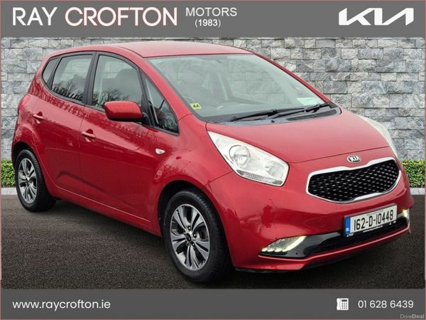 Kia Venga MPV, Diesel, 2016, Red