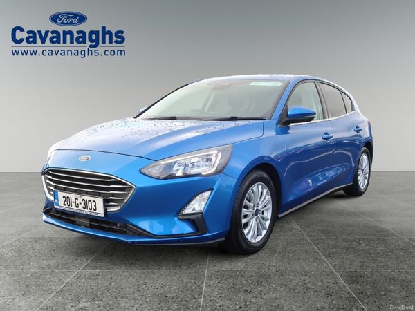 Ford Focus Hatchback, Diesel, 2020, Blue