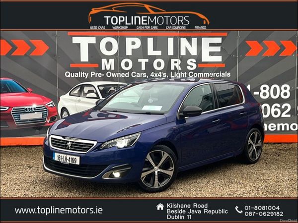 Peugeot 308 Hatchback, Diesel, 2016, Blue