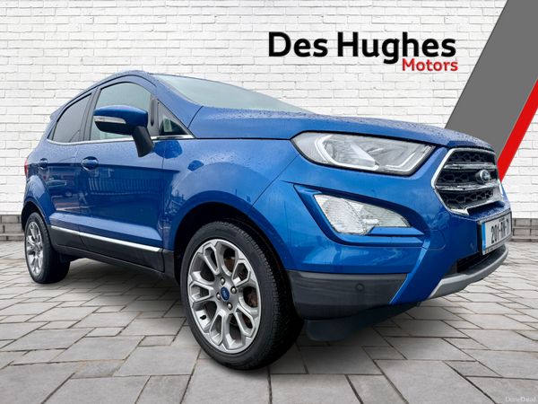 Ford EcoSport SUV, Petrol, 2020, Blue