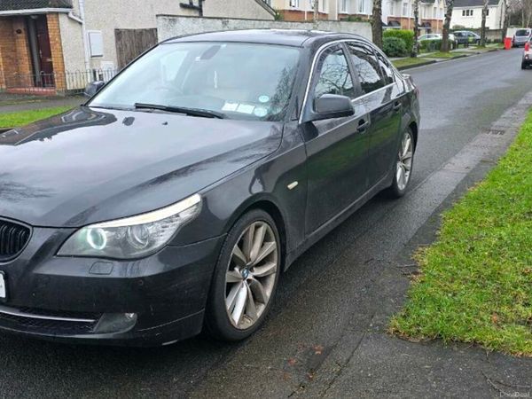BMW 5-Series Saloon, Diesel, 2009, Black