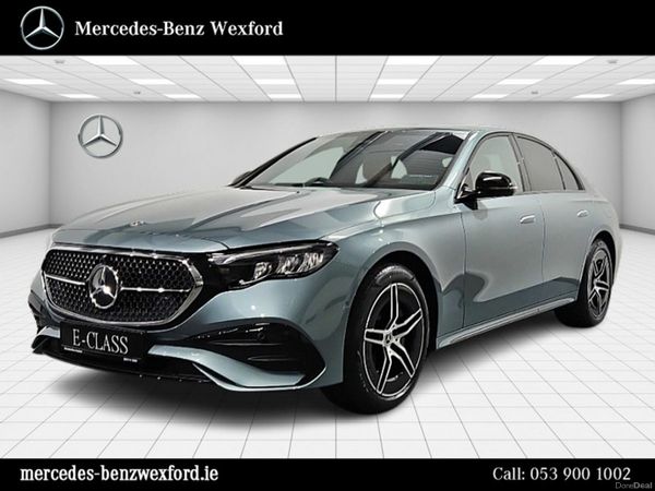 Mercedes-Benz E-Class Saloon, Diesel Plug-in Hybrid, 2026, Green