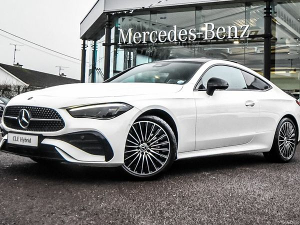 Mercedes-Benz CLE Coupe, Diesel Hybrid, 2024, White