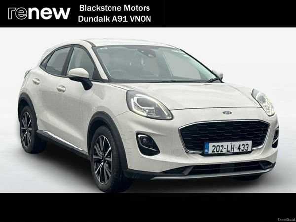 Ford Puma MPV, Petrol Hybrid, 2020, White