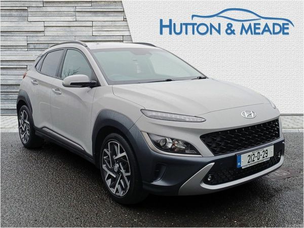 Hyundai KONA SUV, Petrol Hybrid, 2021, Grey