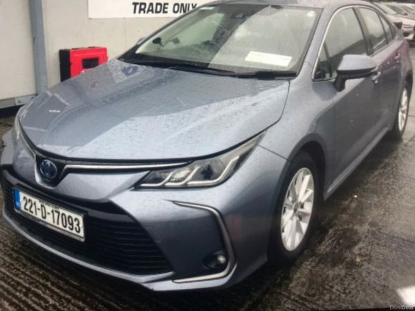 Toyota Corolla Saloon, Petrol Hybrid, 2022, Grey