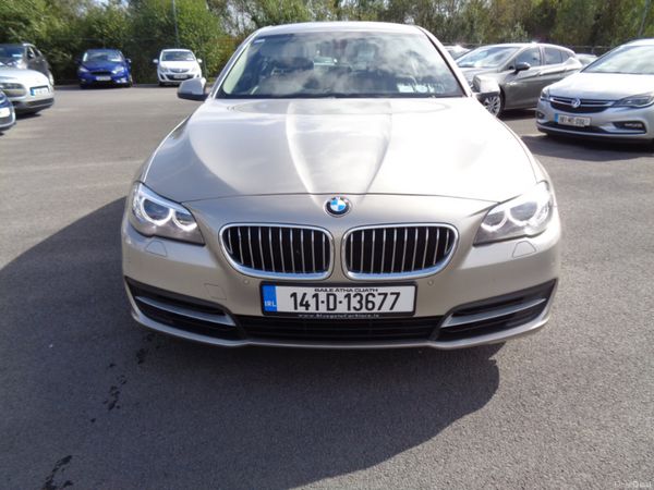 BMW 5-Series Saloon, Diesel, 2014, Gold