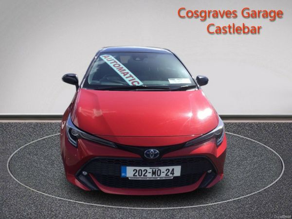 Toyota Corolla Hatchback, Petrol Hybrid, 2020, Red
