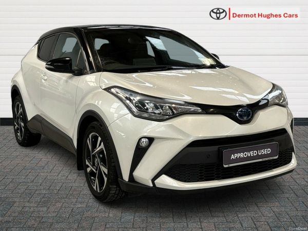 Toyota C-HR SUV, Petrol Hybrid, 2023, White
