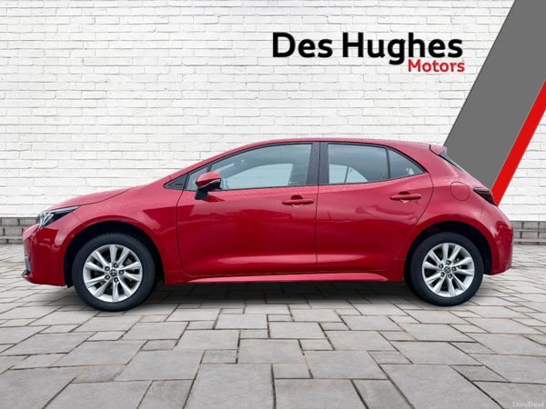 Toyota Corolla Hatchback, Petrol Hybrid, 2023, Red