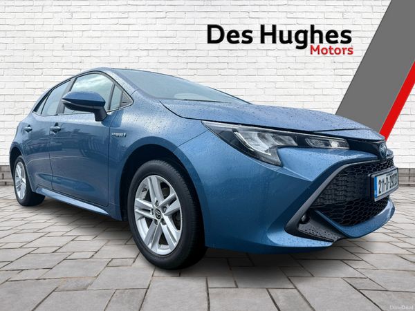 Toyota Corolla Hatchback, Petrol Hybrid, 2021, Blue