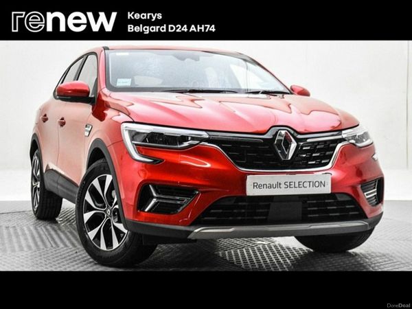 Renault Arkana Hatchback, Petrol, 2022, Red