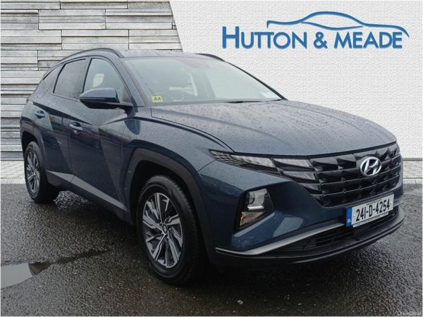 Hyundai Tucson SUV, Petrol Hybrid, 2024, Blue