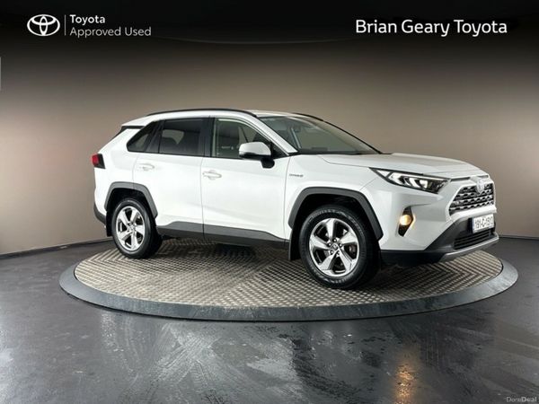 Toyota RAV4 SUV, Petrol Hybrid, 2019, White