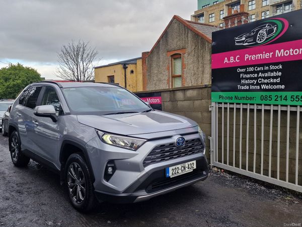Toyota RAV4 SUV, Petrol Hybrid, 2022, Grey
