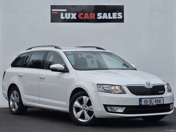 Skoda Octavia Estate, Diesel, 2015, White