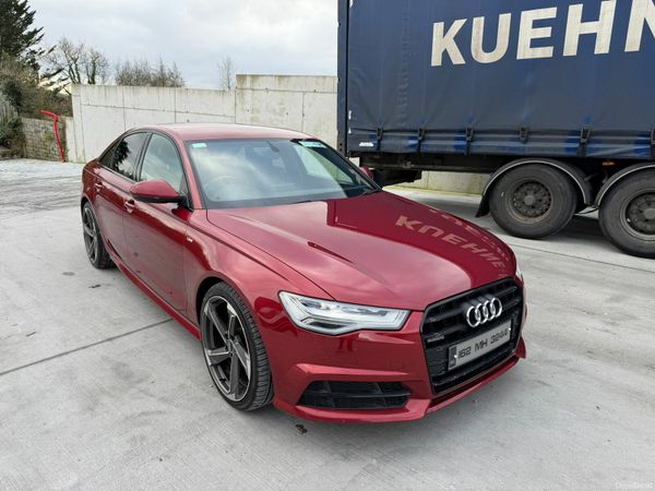 Audi A6 Saloon, Diesel, 2016, Red