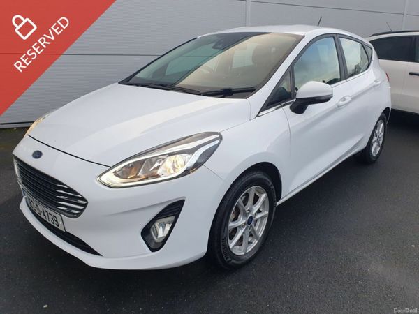 Ford Fiesta Hatchback, Petrol, 2018, White