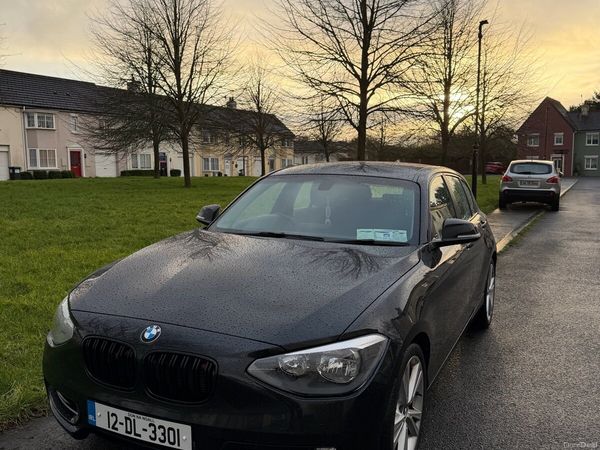BMW 1-Series Hatchback, Diesel, 2012, Black