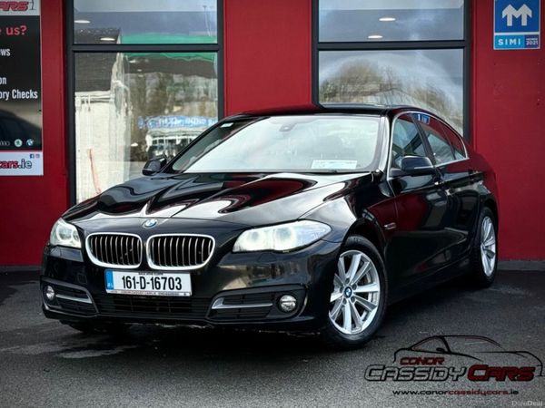 BMW 5-Series Saloon, Diesel, 2016, Black
