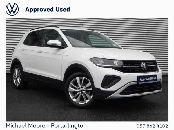 Volkswagen T-Cross Estate, Petrol, 2025, White