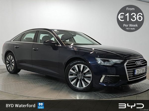 Audi A6 Saloon, Diesel, 2023, Blue