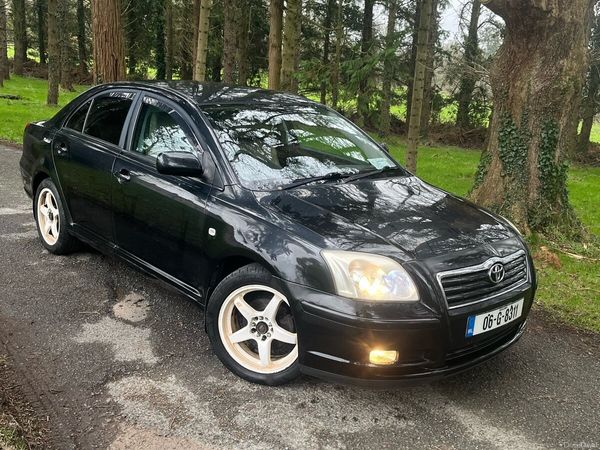 Toyota Avensis Saloon, Petrol, 2006, Black