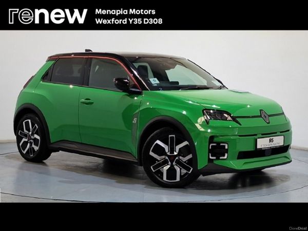 Renault 5 E-Tech Hatchback, Electric, 2026, Green