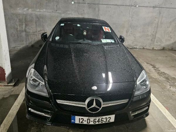 Mercedes-Benz SLK Convertible, Petrol, 2012, Black