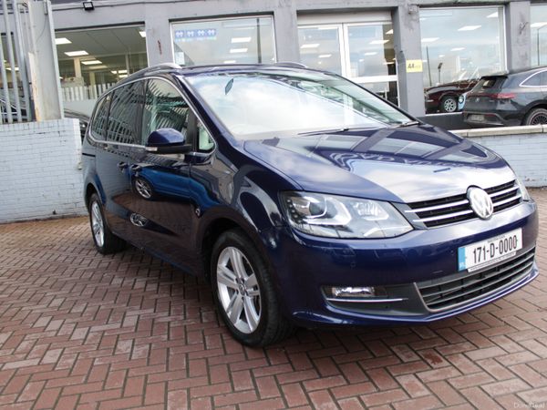 Volkswagen Sharan MPV, Petrol, 2017, Blue