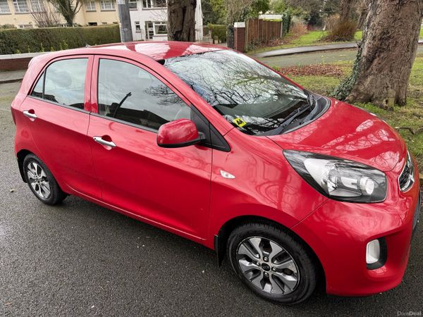 Kia Picanto Hatchback, Petrol, 2017, Red