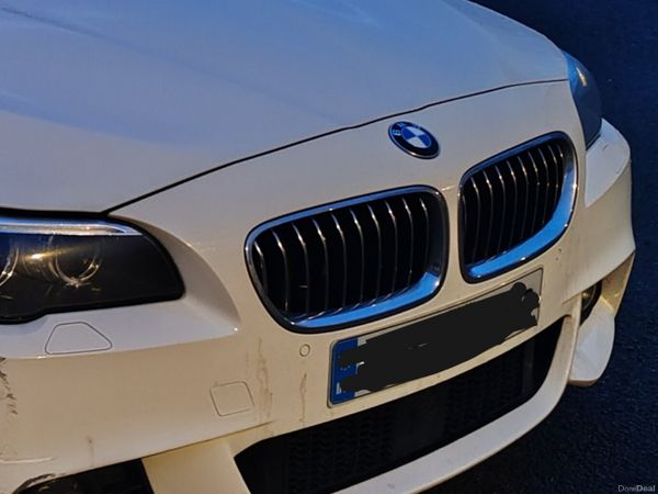 BMW 5-Series Saloon, Diesel, 2014, White