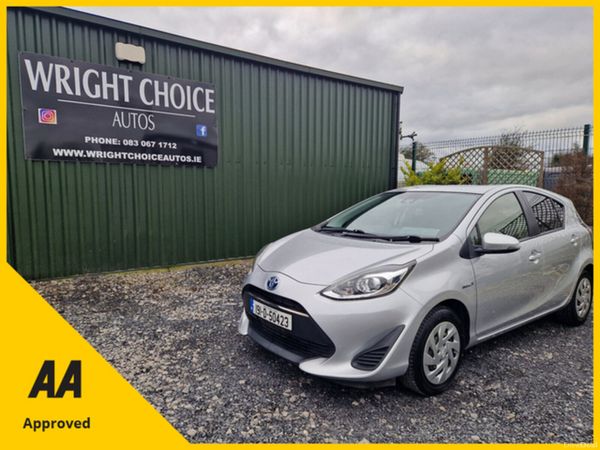 Toyota Aqua Hatchback, Petrol Hybrid, 2019, Silver