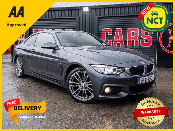 BMW 4-Series Coupe, Diesel, 2016, Grey