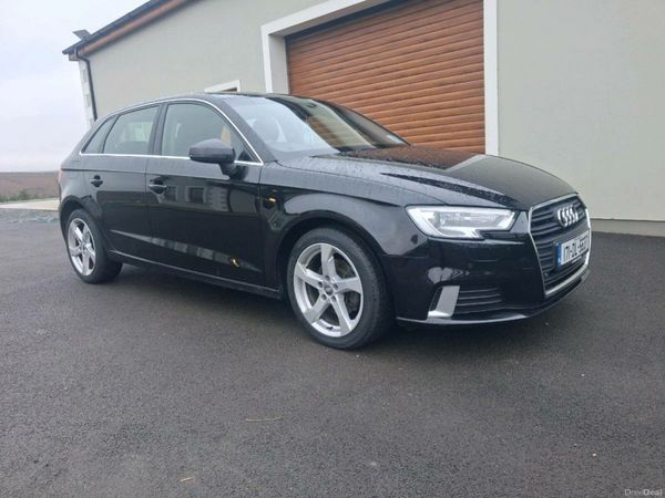 Audi A3 Hatchback, Diesel, 2017, Black