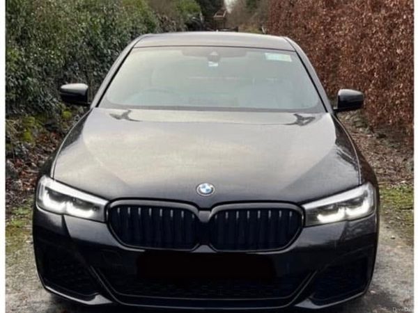 BMW 5-Series Saloon, Diesel, 2021, Black