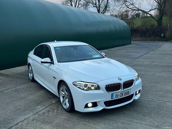 BMW 5-Series Saloon, Diesel, 2015, White