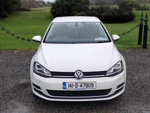 Volkswagen Golf Hatchback, Petrol, 2014, White