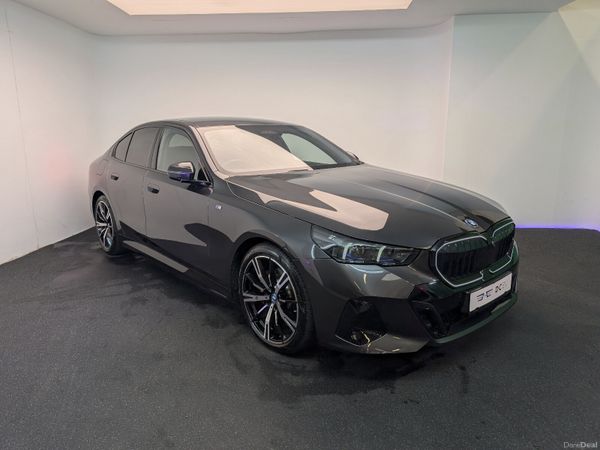 BMW 5-Series Saloon, Petrol Plug-in Hybrid, 2024, Grey