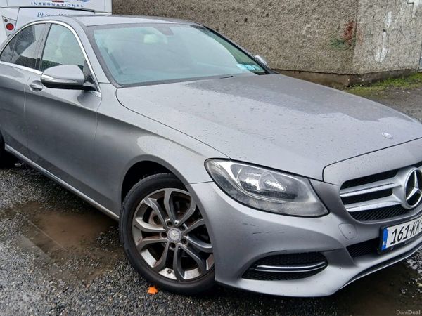 Mercedes-Benz C-Class Saloon, Diesel, 2016, Silver