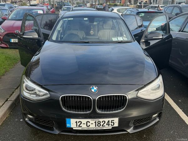 BMW 1-Series Hatchback, Petrol, 2012, Black