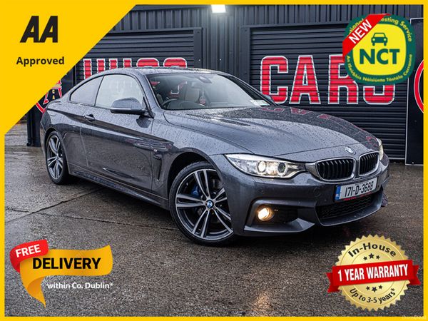 BMW 4-Series Coupe, Diesel, 2017, Grey