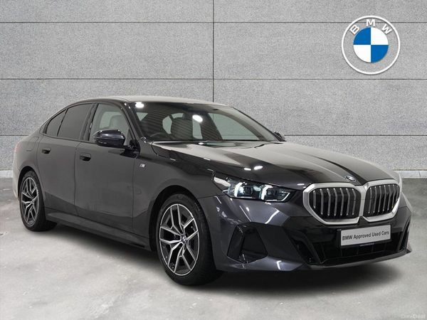 BMW 5-Series Saloon, Petrol Hybrid, 2024, Grey