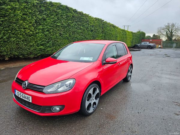 Volkswagen Golf Hatchback, Petrol, 2012, Red