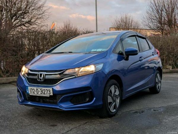 Honda Fit Hatchback, Petrol Hybrid, 2017, Blue