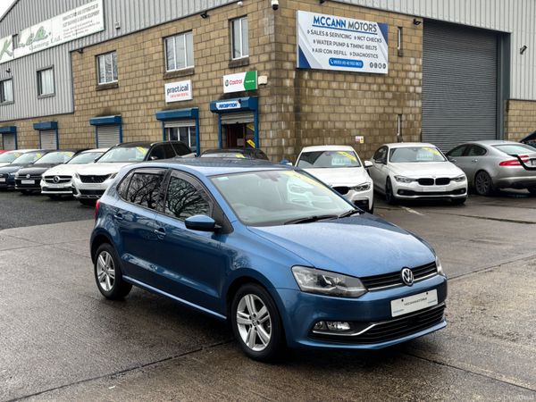 Volkswagen Polo Hatchback, Petrol, 2017, Blue