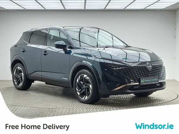 Nissan Qashqai MPV, Petrol Hybrid, 2025, Green