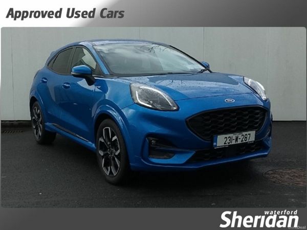 Ford Puma MPV, Petrol Hybrid, 2023, Blue