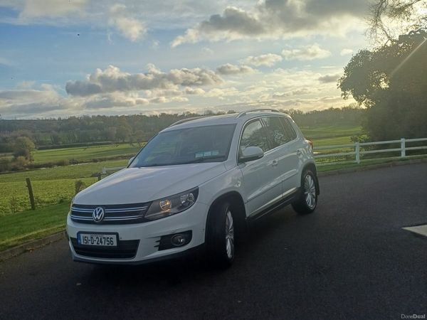 Volkswagen Tiguan SUV, Diesel, 2015, White