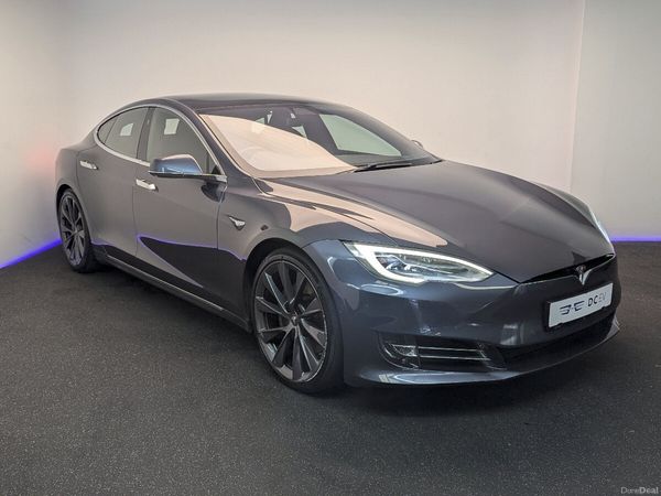 Tesla Model S Hatchback, Electric, 2020, Grey
